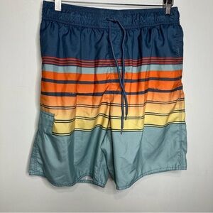 U.S.‎ Apparel multicolored swim trunks size XL